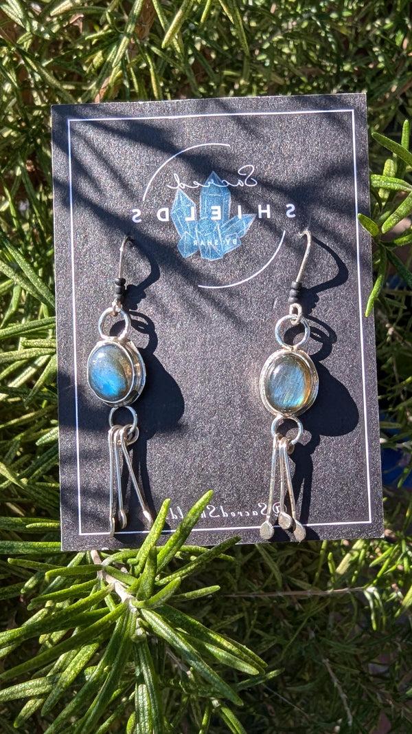 Labradorite Drop Earrings